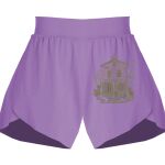 Girls Flowy Overlay Shorts Thumbnail