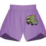 Girls Flowy Overlay Shorts Thumbnail