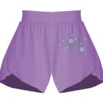 Girls Flowy Overlay Shorts Thumbnail