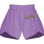 Girls Flowy Overlay Shorts Thumbnail