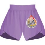 Girls Flowy Overlay Shorts Thumbnail