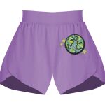 Girls Flowy Overlay Shorts Thumbnail