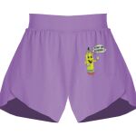 Girls Flowy Overlay Shorts Thumbnail