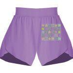 Girls Flowy Overlay Shorts Thumbnail