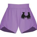 Girls Flowy Overlay Shorts Thumbnail