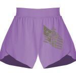 Girls Flowy Overlay Shorts Thumbnail