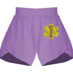 Girls Flowy Overlay Shorts Thumbnail