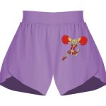 Girls Flowy Overlay Shorts Thumbnail