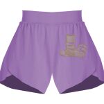 Girls Flowy Overlay Shorts Thumbnail