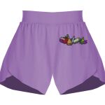 Girls Flowy Overlay Shorts Thumbnail