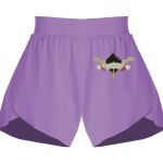 Girls Flowy Overlay Shorts Thumbnail