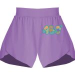 Girls Flowy Overlay Shorts Thumbnail