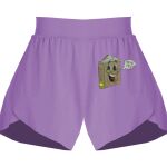 Girls Flowy Overlay Shorts Thumbnail