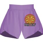 Girls Flowy Overlay Shorts Thumbnail