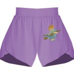 Girls Flowy Overlay Shorts Thumbnail