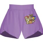 Girls Flowy Overlay Shorts Thumbnail