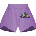 Girls Flowy Overlay Shorts Thumbnail