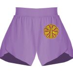 Girls Flowy Overlay Shorts Thumbnail