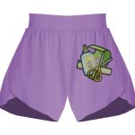 Girls Flowy Overlay Shorts Thumbnail