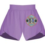 Girls Flowy Overlay Shorts Thumbnail