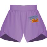 Girls Flowy Overlay Shorts Thumbnail