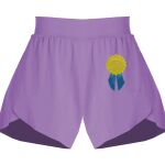 Girls Flowy Overlay Shorts Thumbnail