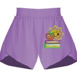 Girls Flowy Overlay Shorts Thumbnail