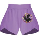 Girls Flowy Overlay Shorts Thumbnail