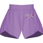 Girls Flowy Overlay Shorts Thumbnail