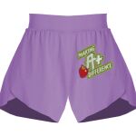 Girls Flowy Overlay Shorts Thumbnail