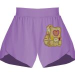 Girls Flowy Overlay Shorts Thumbnail