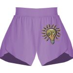 Girls Flowy Overlay Shorts Thumbnail