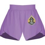 Girls Flowy Overlay Shorts Thumbnail