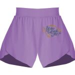 Girls Flowy Overlay Shorts Thumbnail