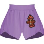 Girls Flowy Overlay Shorts Thumbnail