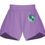 Girls Flowy Overlay Shorts Thumbnail