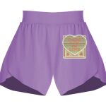 Girls Flowy Overlay Shorts Thumbnail