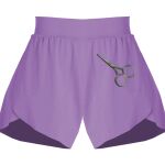 Girls Flowy Overlay Shorts Thumbnail