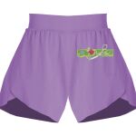 Girls Flowy Overlay Shorts Thumbnail