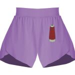 Girls Flowy Overlay Shorts Thumbnail