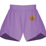 Girls Flowy Overlay Shorts Thumbnail