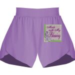 Girls Flowy Overlay Shorts Thumbnail