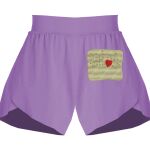 Girls Flowy Overlay Shorts Thumbnail