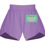 Girls Flowy Overlay Shorts Thumbnail