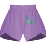 Girls Flowy Overlay Shorts Thumbnail