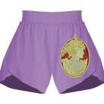 Girls Flowy Overlay Shorts Thumbnail