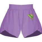 Girls Flowy Overlay Shorts Thumbnail