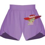 Girls Flowy Overlay Shorts Thumbnail