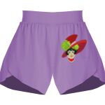 Girls Flowy Overlay Shorts Thumbnail