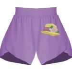 Girls Flowy Overlay Shorts Thumbnail